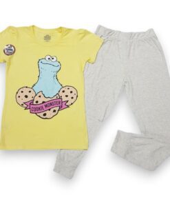 Pijama De Algodón Manga Corta Comegalletas Niña Avante 826ov