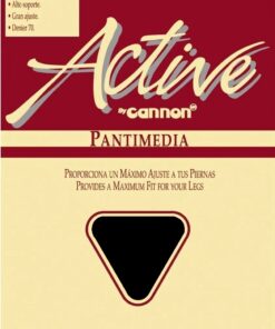Pantimedia Alto Soporte Denier 70 Lycra Mujer Cannon Active