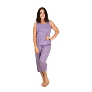 pijama-algodon-dama-sin-manga-y-capri-3260-lazy-lola
