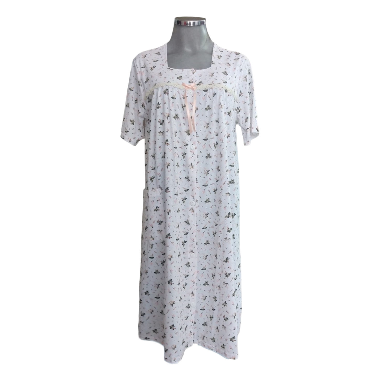pijama-bata-manga-corta-botones-algodon-mujer-intime-50620