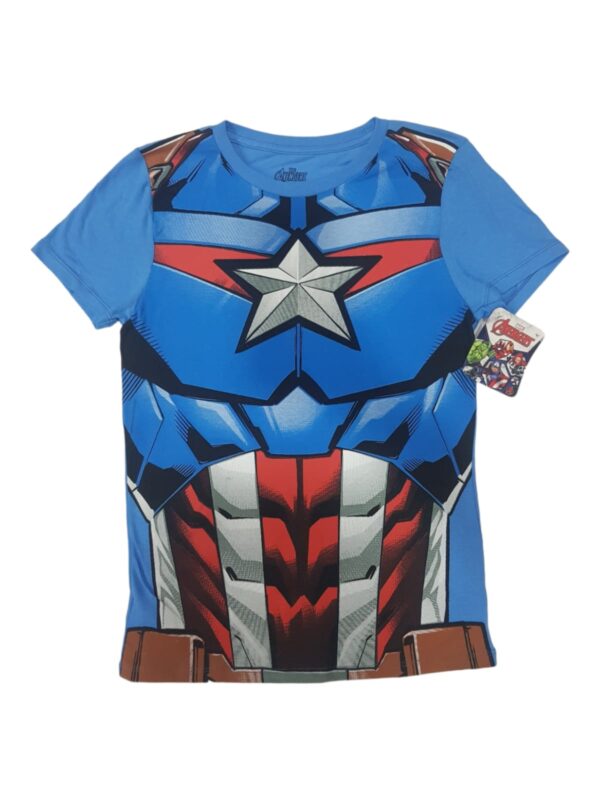 playera-super-heroes-manga-corta-fresca-moda-licencias-nino