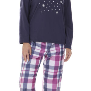 pijama-suave-playera-algodon-pantalon-polar-dama-tops-bottoms-25704