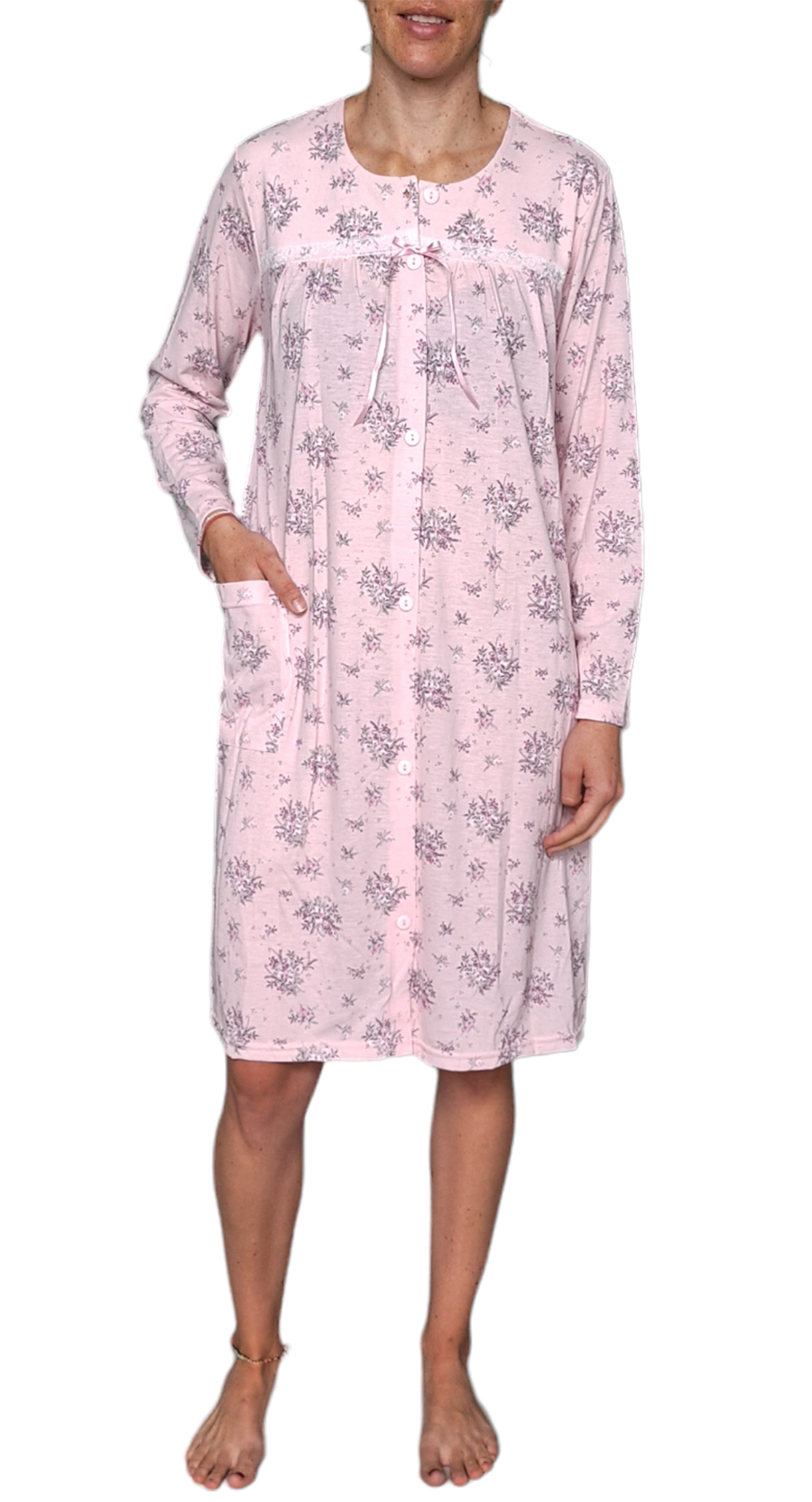 pijama-bata-camison-algodon-botones-manga-larga-intime-50717