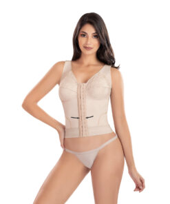 Bra Peto Largo Soporte Espalda Broches Enfrente 5002 Romanza