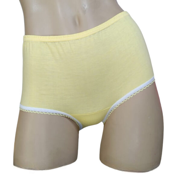 Pantaleta Corte Completo De Algodón Mujer 6052