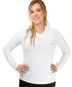 Playera Deportiva Manga Larga Secado Rápido Haby 62205 Mujer