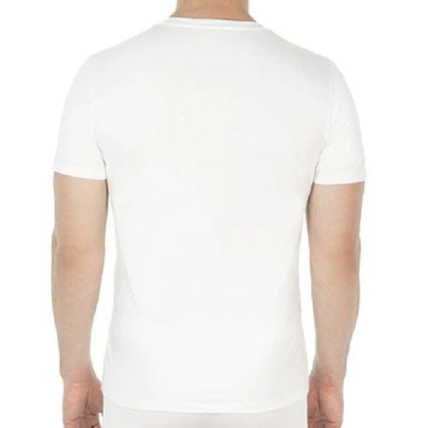 Playera Interior Cuello V Algodón Hombre 2 Pack 73443 Skiny - Image 2