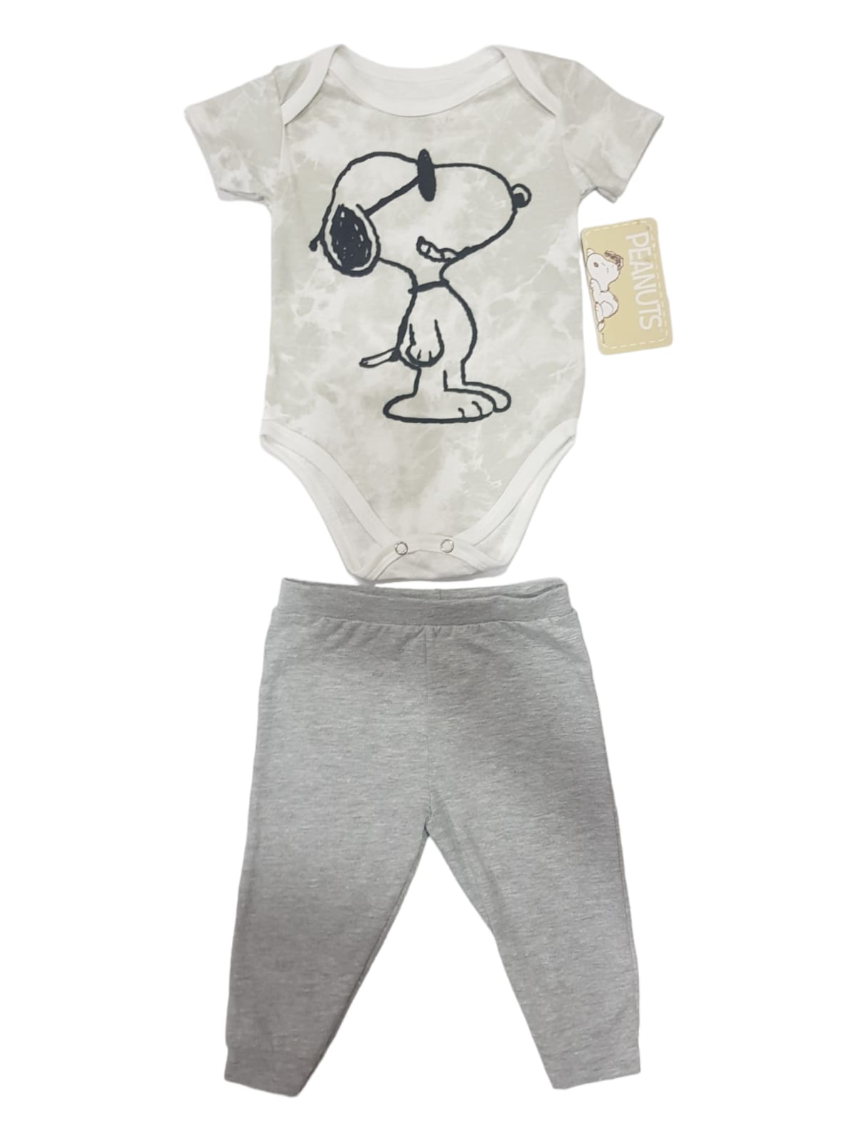 Conjunto Pañalero Pantalón Bebés Niña Niño Licencias 2 Pzas