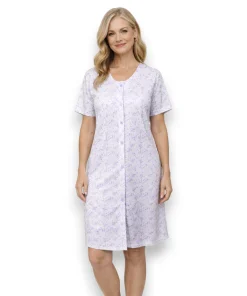 pijama-bata-manga-corta-botones-algodon-deborah-1203-mujer