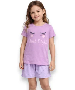 pijama-manga-corta-short-nina-algodon-13561-optima