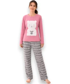 pijama-polar-dama-mujer-manga-larga-pantalon-13722-lazy-lola