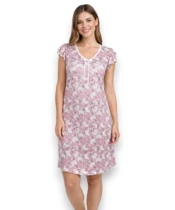 pijama-camison-fresco-manga-corta-deborah-2202-dama-mujer