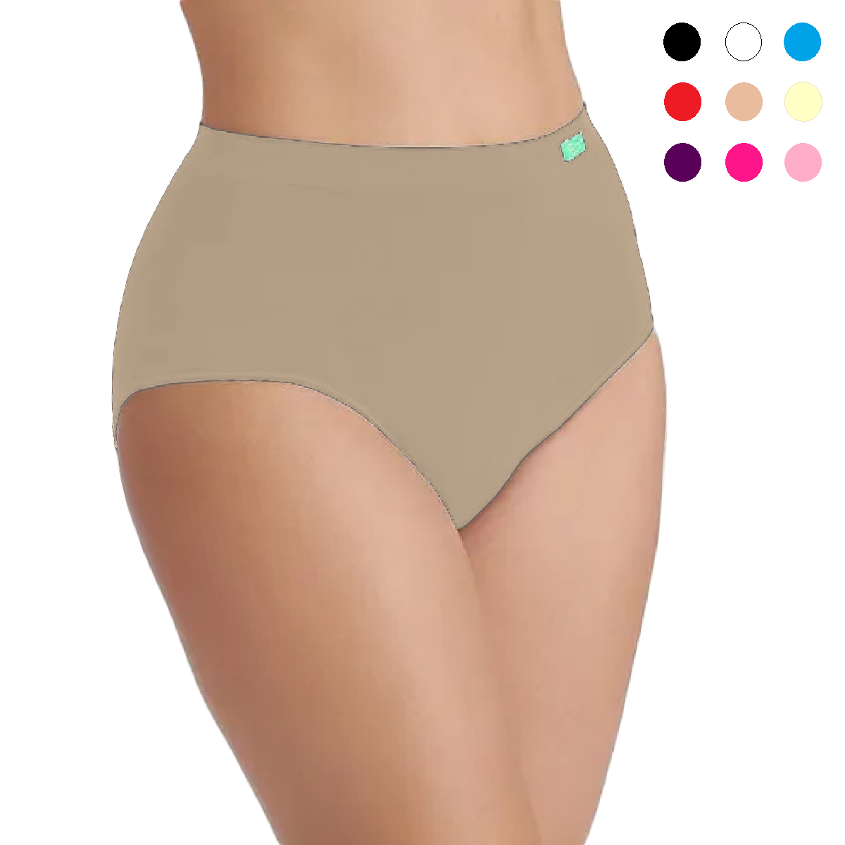 Panty Completa Puente Algodón Body Siluette 2521 Dama Mujer - Image 5