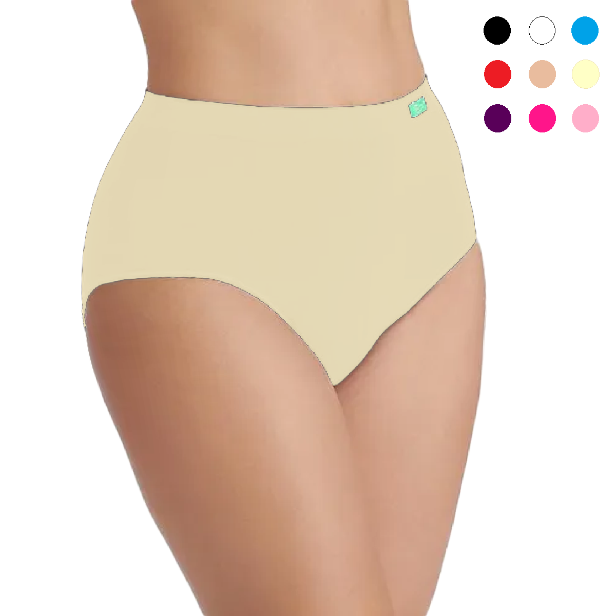 Panty Completa Puente Algodón Body Siluette 2521 Dama Mujer - Image 6