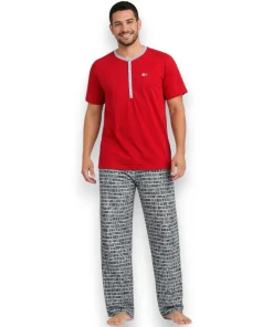 pijama-pantalon-optima-algodon-manga-corta-39245-hombre