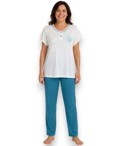 pijama-algodon-deborah-manga-corta-pantalon-4319-mujer-dama