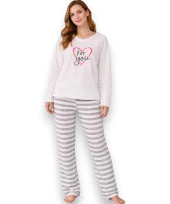 pijama-polar-manga-larga-flannel-pantalon-mujer-58242