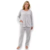 pijama-polar-manga-larga-botones-intime-lingerie-60535-mujer